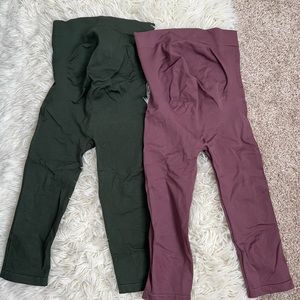 BLANQI Crop maternity legging bundle